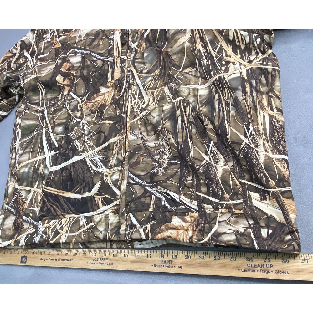 Drake Jacket Mens XL Camo Hunting Duck Advantage Max‎ 4D Fleece - Picture 8 of 16